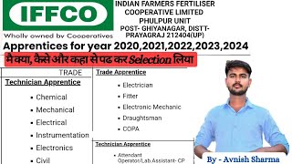 Iffco Apprentice 2024  Iffco apply online  Iffco Recruitment 2024  IFFCO Preparation [upl. by Cavallaro]