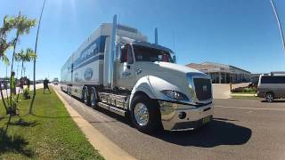 Supercars V8 Truck Parade Townsville 4th July 2012 [upl. by Lavine]