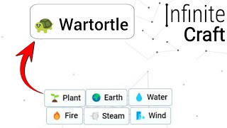 How to make Wartortle in infinite craft  infinity craft [upl. by Olracnaig]