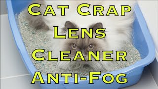 Cat Crap Lens Cleaner AntiFog [upl. by Chlori949]