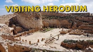 VISITING HERODIUM  Ruins of King Herods Palace in Israel [upl. by Cynth340]