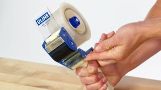 How to Load a Packing Tape Gun Dispenser [upl. by Anavlys]