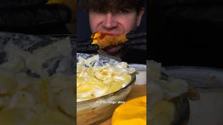 Creamy Pasta ASMR with Chicken asmr food shorts [upl. by Blackwell552]