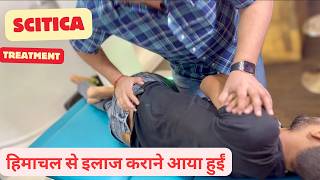 Sciatica Treatment Delhi  Body Adjustment  Chiropractic [upl. by Justinn320]