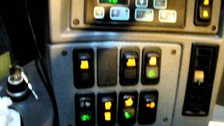 2010 MCI J4500 Start and Switches [upl. by Eelidnarb193]