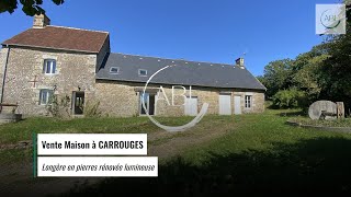 Vente Maison à CARROUGES 4 pièces  166000 € [upl. by Noiro278]