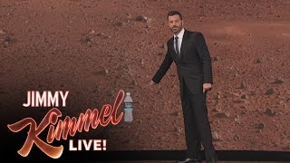 Matt Damon Interrupts Jimmy Kimmel’s Monologue [upl. by Arriaes377]