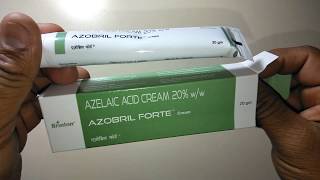 Azobril Forte Cream review in Hindi मुंहासों का असरकारी इलाज हैं यह क्रीम [upl. by Philps]