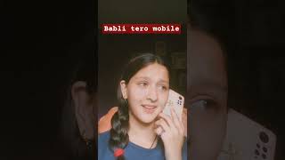 babli tero mobilegarhwalistatus garhwali shortvideo [upl. by Ezri]