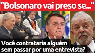 Ciro Gomes quotQuem vota no Lula e no Bolsonaro não tem vergonha deles fugirem dos debatesquot Acorda pô [upl. by Gabbi]