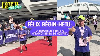 Un premier athlète ayant la trisomie 21 au Marathon Beneva de Montréal  Reportage [upl. by Dumas]