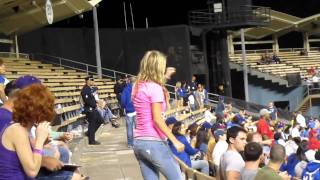 Drunk Girl Dancing At Dodger Stadium [upl. by Zuckerman187]