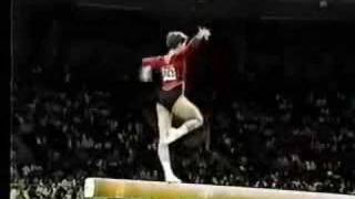 Dorte Thuemmler  1988 Olympics Team Compulsories  Balance Beam [upl. by Neelyam929]