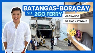 BATANGAS to BORACAY by 2GO Ferry • How Much What to Expect • Filipino w ENG Sub [upl. by Gerri]