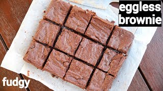 brownie recipe  chocolate brownies  एगलेस ब्राउनी रेसिपी  eggless brownie recipe [upl. by Alletniuq884]