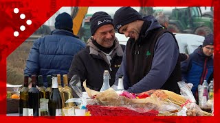 Melegnano gli agricoltori in presidio quoto si vince o si muore indietro non si tornaquot [upl. by Ahcim747]