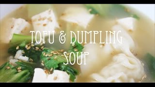 Tofu and Dumpling Soup [upl. by Michaela]