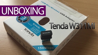 Tenda  W311MI  Mini wireless USB WiFi adapter  Unboxing amp Review [upl. by Neal593]