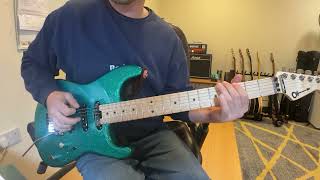 Charvel San Dimas 2023 Aqua Flake HSS FR [upl. by Florin242]