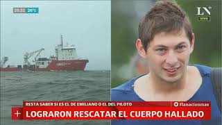 Lograron rescatar un cuerpo del avión de Emiliano Sala  PM [upl. by Adnahsed]