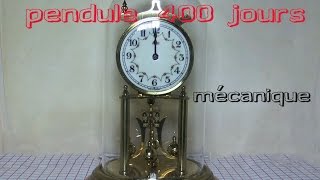 Pendule 400 jours mécanique DEMONSTRATION et mode demploi en VIDEO [upl. by Andrel402]