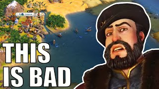 Civ 6  Portugal Has One MAJOR Flaw I Didn’t See Coming – 1 Deity Portugal Civilization VI [upl. by Suhploda]