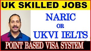 UK NARIC for Uk visa application OET acceptable or not for visa application English requirements [upl. by Sigfried235]