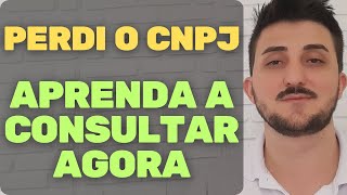 PERDI O CNPJ Como CONSEGUIR O NUMERO DO SEU CNPJ COMO RECUPERAR O CNPJ COMO CONSULTAR O CNPJ [upl. by Anse47]