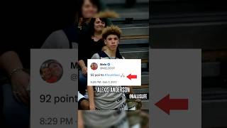 LaMelo Ball drops 92points in a high school game as a sophomore at Chino Hills [upl. by Nosreg]