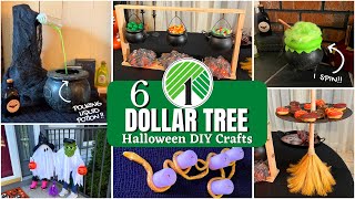 6 DOLLAR TREE DIY Halloween Decor Crafts  Easy Cheap amp Spooky Ideas for 2024 [upl. by Suchta]