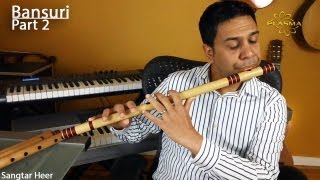 Learn to Play Bansuri  Part 2  Holding and Producing Sound [upl. by Say]