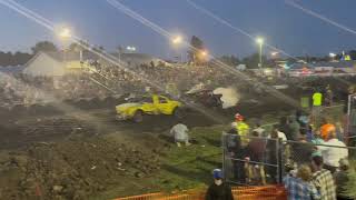 Zumbrota Mn demo derby 12 ton trucks [upl. by Conover]