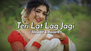 Teri Lat Lag Jagi  Slowed amp Reverb  Sapna Choudhary  Haryanvi Song Lofi [upl. by Mell]