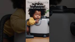 Vacuum Sounds for Babies Fall Asleep Fast shorts [upl. by Nwhas]