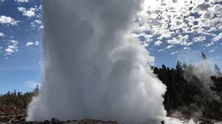 Steamboat 20180604 0904 major eruption [upl. by Emmi]