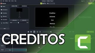 Como poner Créditos en camtasia  Perco Tutos [upl. by Baryram]