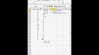 How to Count the number of times something appears in a spreadsheet [upl. by Ammamaria]