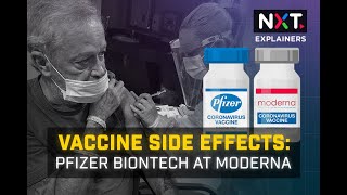 Ano ang side effects ng Pfizer at Moderna COVID19 vaccine  NXT [upl. by Nola]