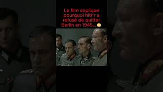 Lexplication du refus de quitter Berlin en 1945 shorts ww2 film france fyp fypシ゚ viral [upl. by Nickerson228]