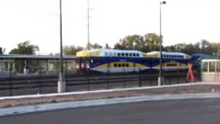 Eastbound Northstar Rail evening test train [upl. by Aleit225]