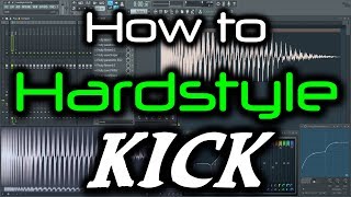 BEST HARDSTYLE KICK  How to Make a Hardstyle Kick in FL Studio Like a Pro Tutorial  Tail ONLY [upl. by Anire]