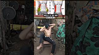 Easy Abs Workout At 🪑 home 🏡 youtubeshorts shortvideo shotrs [upl. by Aisekal]