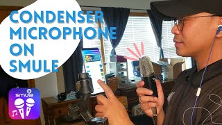 How to use a condenser microphone for SMULE Remastered  Complete guide in one VIDEO [upl. by Rolyab]