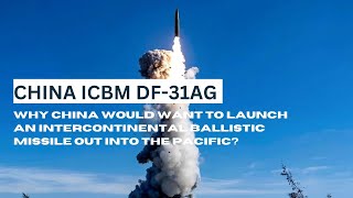 Amazing NEW clip of Chinas DF31AG ICBM 1st stage booster drops off and 2nd stage motor ignition [upl. by Monroy]