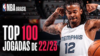 As 100 melhores jogadas da temporada regular de 2223 na NBA [upl. by Andree]