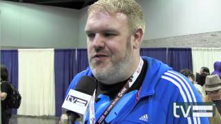 Kristian Nairn quotHodorquot Game of Thrones Exclusive Interview [upl. by Ziguard]