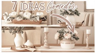 😍COMO CREAR CENTROS DE MESA FÁCILES ELEGANTES Y ECONÓMICOS ✅ IDEAS PARA DECORAR UNA CASA PEQUEÑA [upl. by Fernandina564]