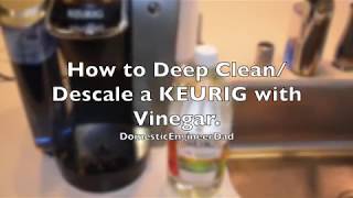 How to Clean amp Descale a Keurig with Vinegar [upl. by Anum]