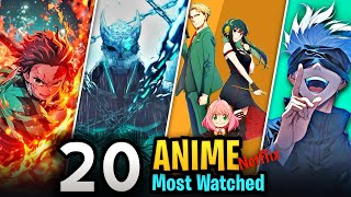 8 SHOCKINGLY Good Anime Netflix Is Hiding From You [upl. by Auop]