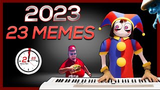 2023 in 23 MEMES in 223 [upl. by Bultman]